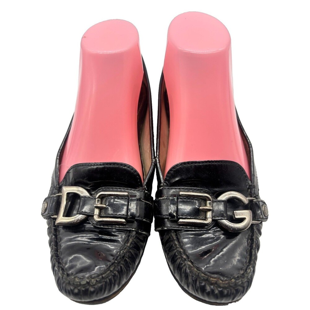 Dolce & Gabbana Ballet Flats Loafer Black Women’s Sz 39 US 8.5-9